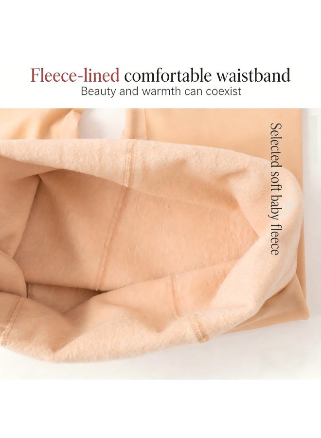 Women's Nude Color Tights-Thickened Warmth,Anti-Run Design,Perfect for Cool Offices&Daily Use - Image 4